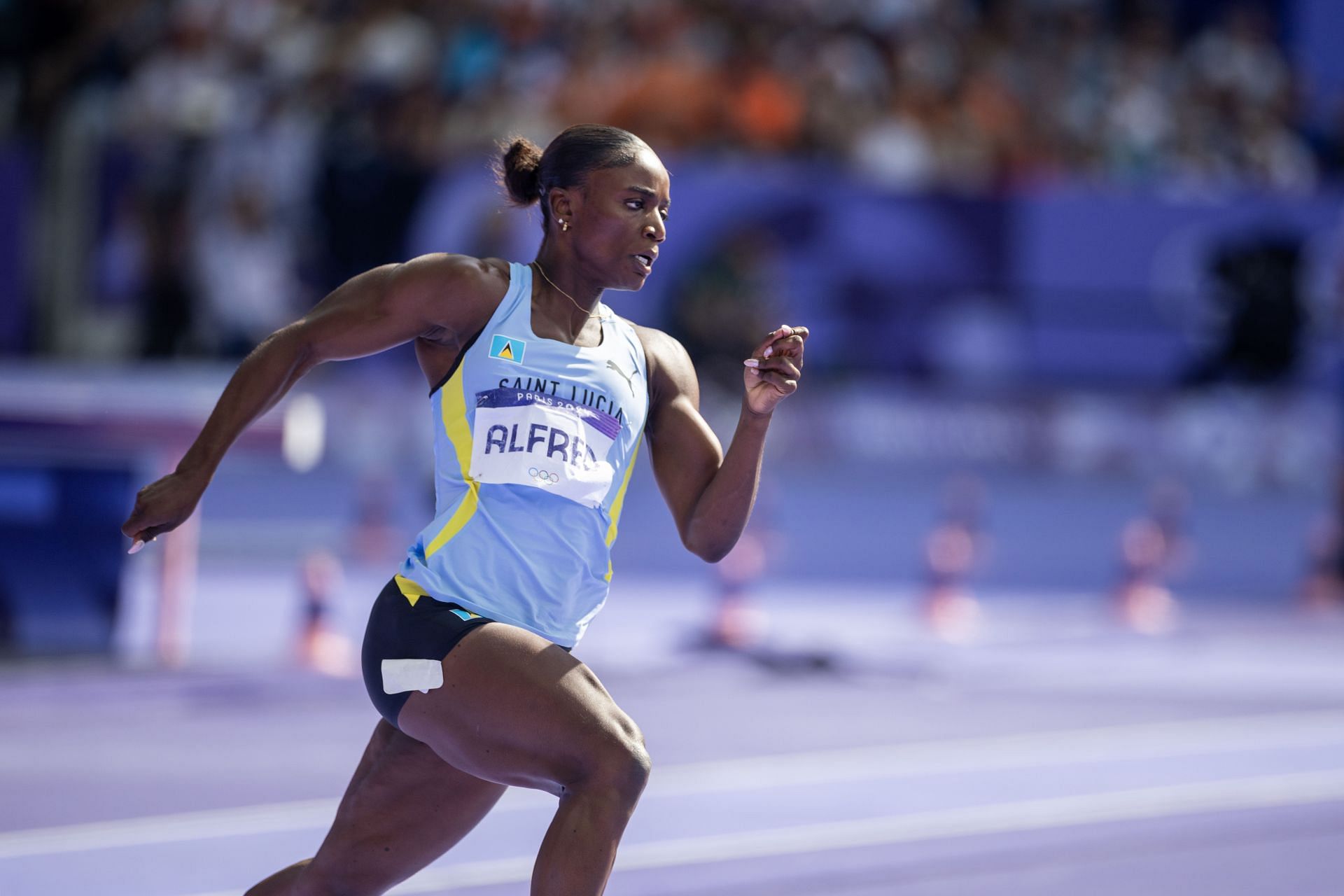 Julien Alfred at the Olympic Games-Paris 2024 - (Source: Getty)